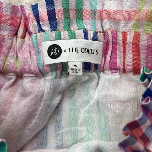 The O’Dells x oh joy Ruby skirt rainbow picnic plaid maxi - Picture 3 of 3